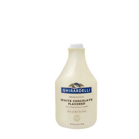 GHIRARDELLI White Chocolate Sauce Pump Bottle 87.3 oz., PK6 41265